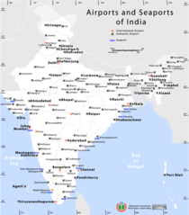 Airports And Seaports Map