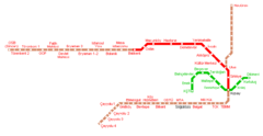 Ankara Metro Map 1