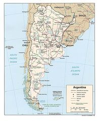 Argentina Political Map