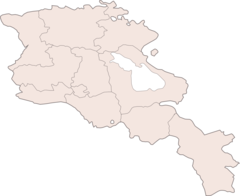 Armenia Blank Map