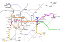 Brussels Metro Map