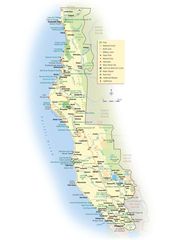 California North Coast Map