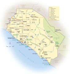 California Orange County Map