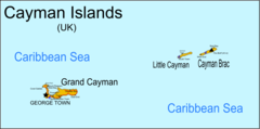 Cayman Islands Map