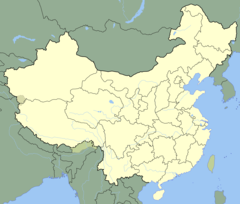 China Blank Map