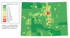 Colorado Population Map