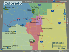 Colorado Regions Map