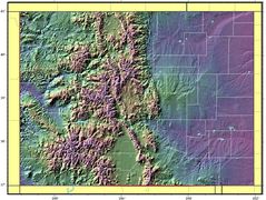 Colorado Relief Map