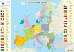 European Union Members And Canditates Map