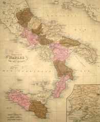 Historical Map Italy