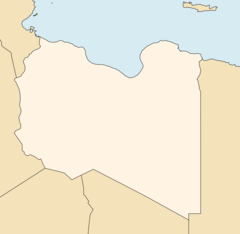 Libya Blank Map