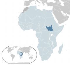 Location South Sudan