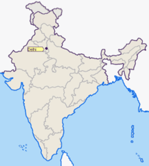 Location of Delhi Png 1