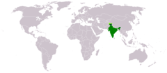 Location of India