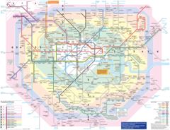 London Metro Map (detailed)