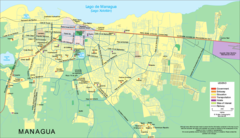 Managua Map