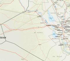 Map Of Western Iraq