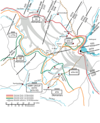 Map Battle of Stalingrad