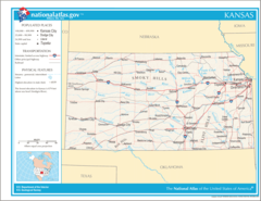 Map of Kansas Na 1