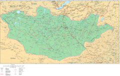 Mongolia Road Map