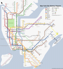 New York Subway Map (metro)