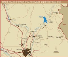 Northern Baghdad And Diyala Province Roads