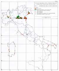 Nuclear Energy Map Italy