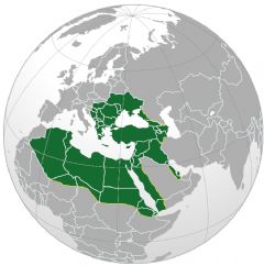 Ottoman Empire Largest Borders Map