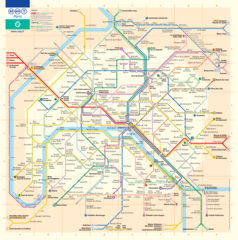 Paris Metro Map