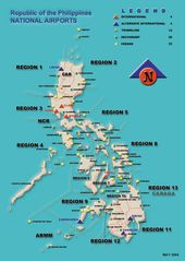 Philippine Airport Map