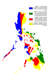 Philippine Climate Map