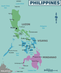 Philippines Regions Map