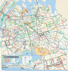 Queens Bus Map