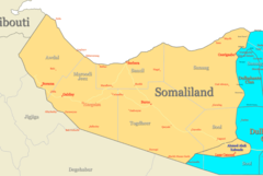 Somaliland Map Regions