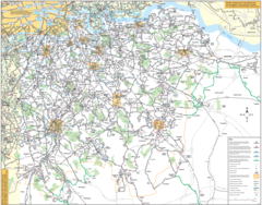 South East London Bus Map