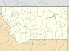 Usa Montana Location Map