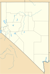 Usa Nevada Location Map