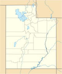 Usa Utah Location Map