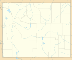 Usa Wyoming Location Map