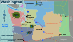 Washington Regions Map