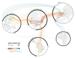 World Internet Map