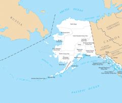 Alaska County Map