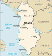 Albania Map