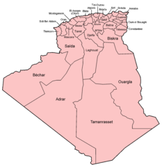 Algeria Departments 1974 1983