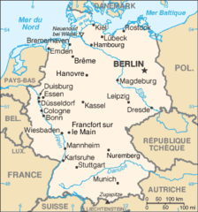 Allemagne Carte