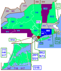 Area Codes Ct