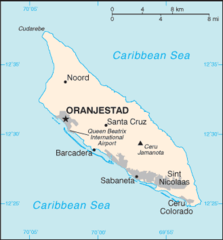 Aruba Map