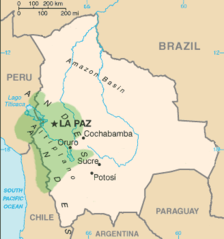 Aymara Language Distributio