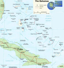 Bahamas Map