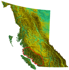 Bc Relief Pacificranges